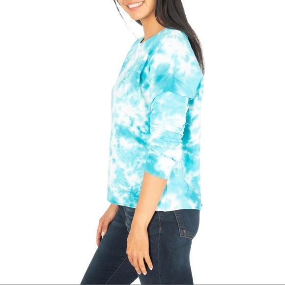 KUT FROM THE KLOTH Michaela Tie Dye Sweatshirt - Large - Picture 2 of 3